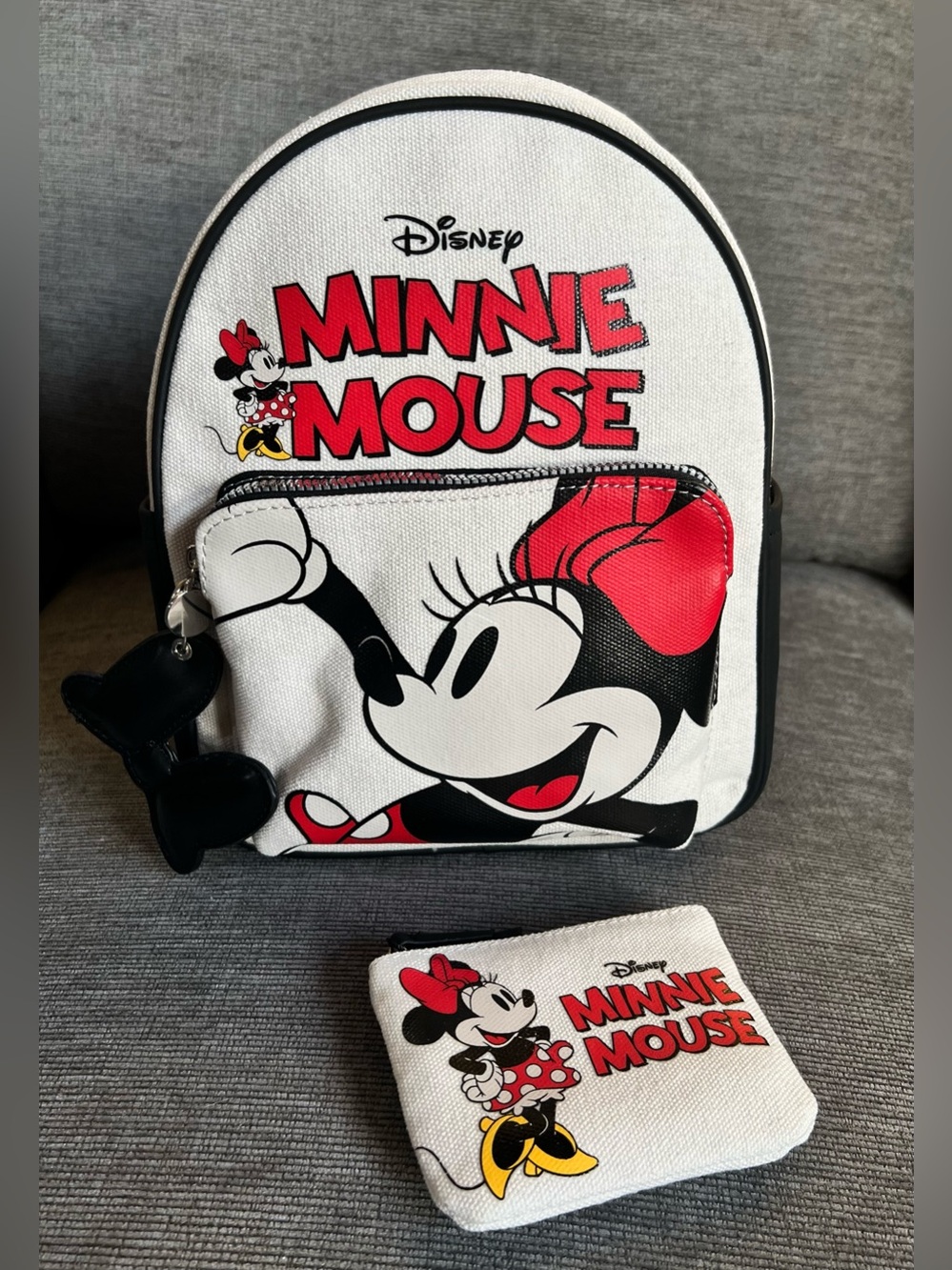 Minnie Mouse Mini Backpack and Coin Purse
